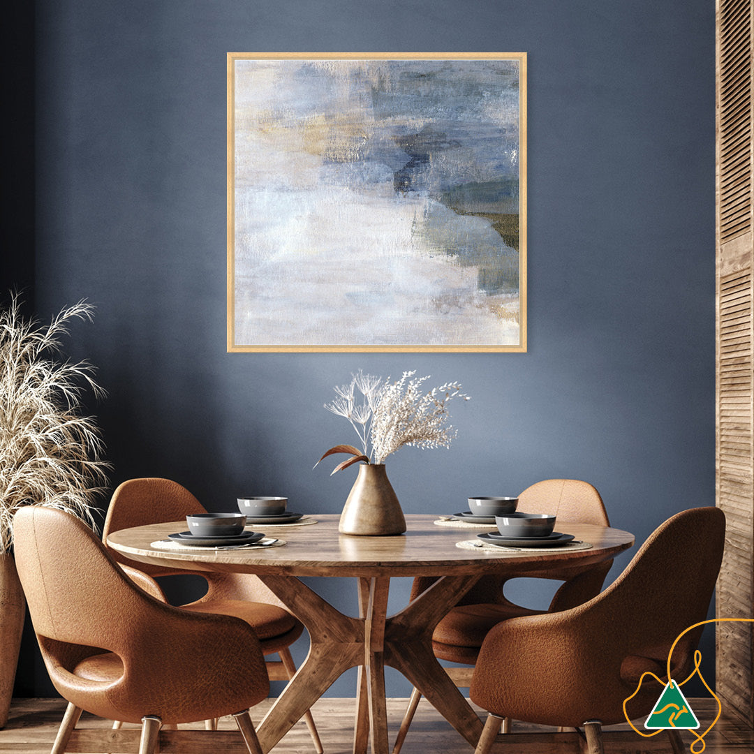 NEUTRAL BLISS II - Framed Canvas