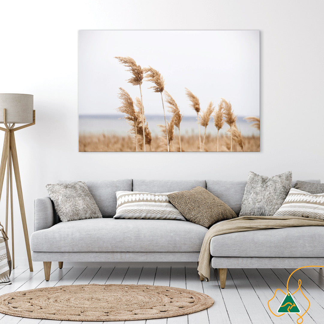 LAKE REEDS I - Canvas Print