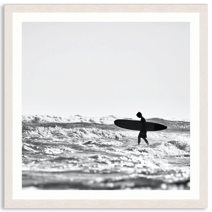 SURFERS BEACH II - Framed Print