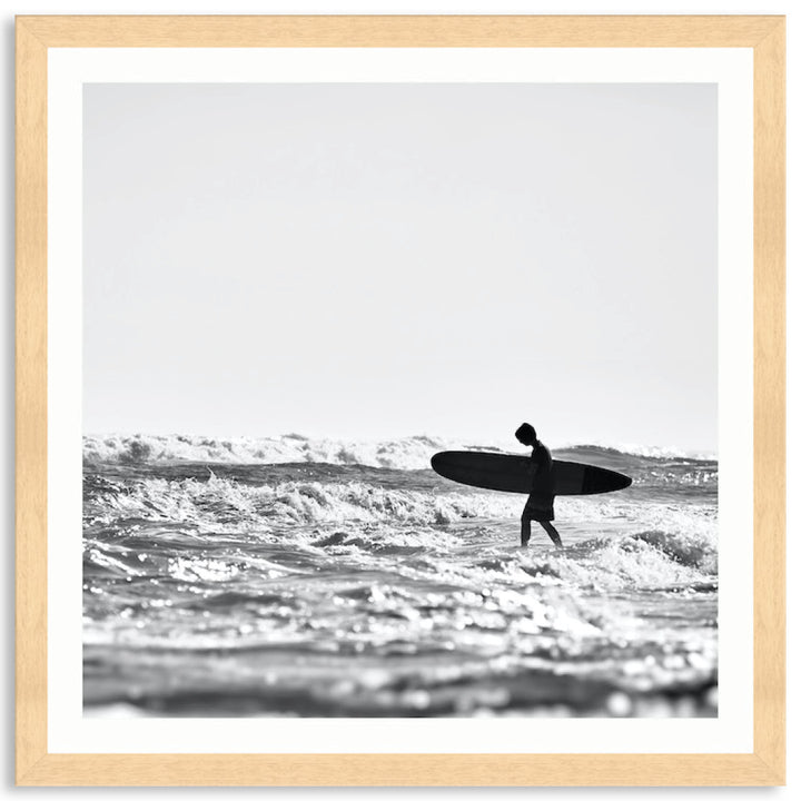 SURFERS BEACH II - Framed Print