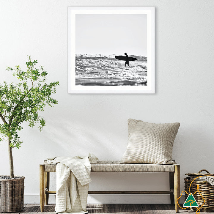SURFERS BEACH II - Framed Print