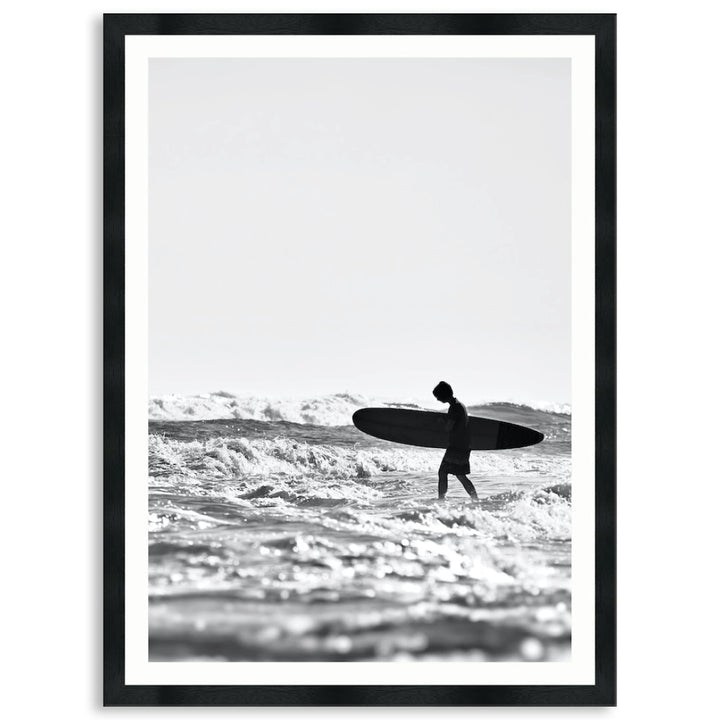 SURFERS BEACH III - Framed Print