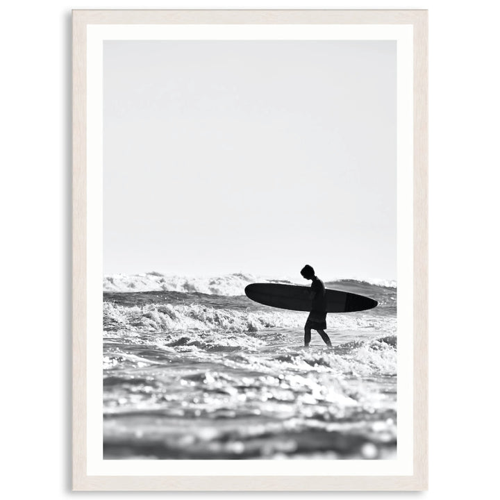 SURFERS BEACH III - Framed Print