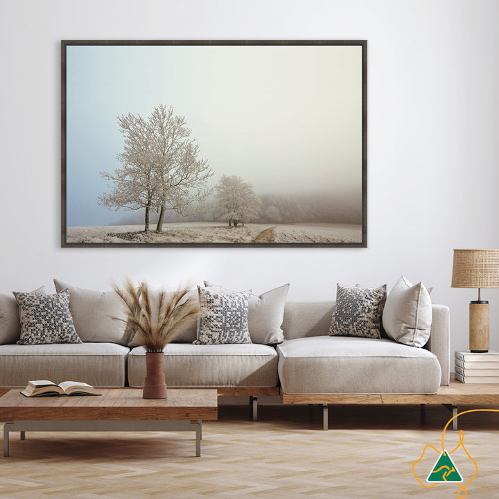 EARLY MORNING I - Framed Canvas