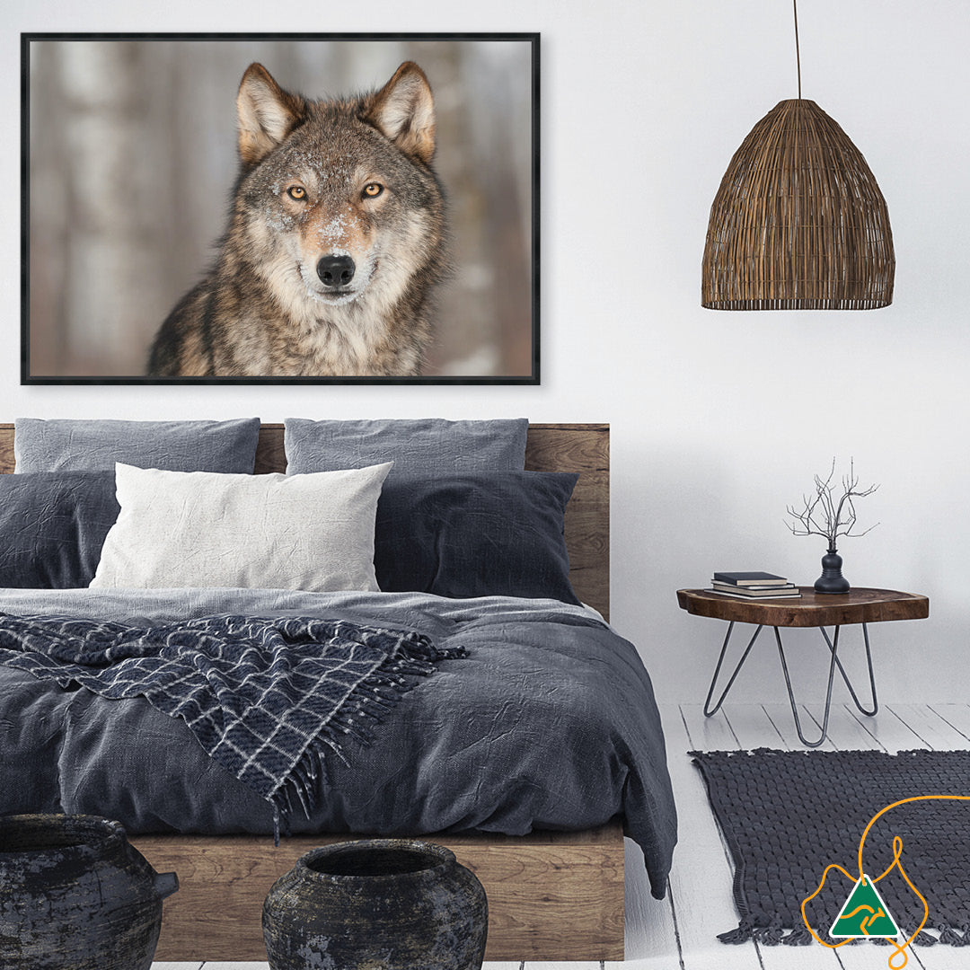 WHISPER I - Framed Canvas