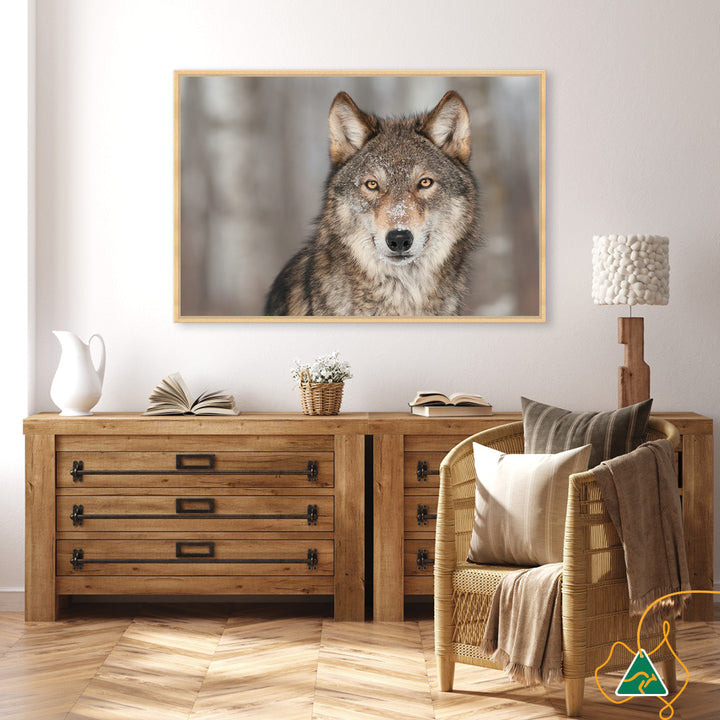 WHISPER I - Framed Canvas