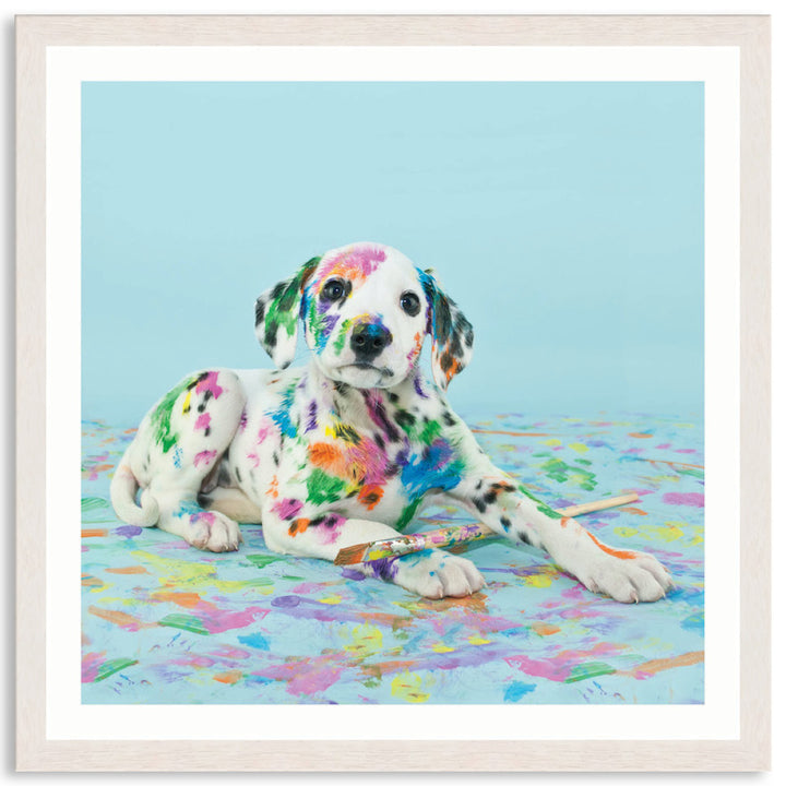 PAINT PUP IV - Framed Print