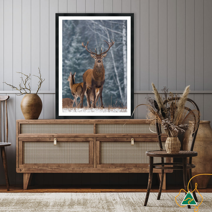 SENTINEL V - Framed Print