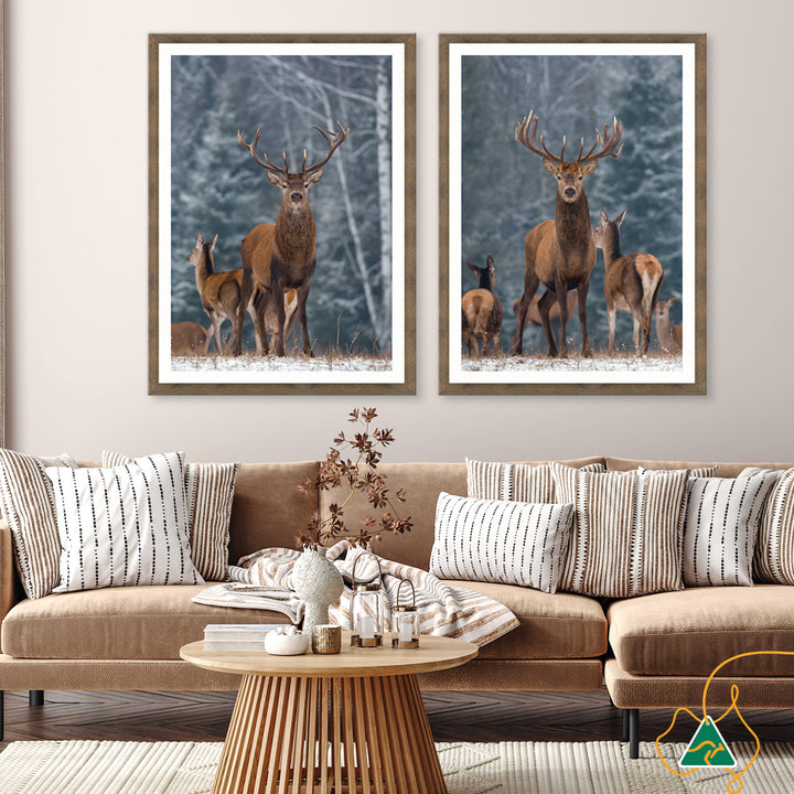 SENTINEL V - Framed Print