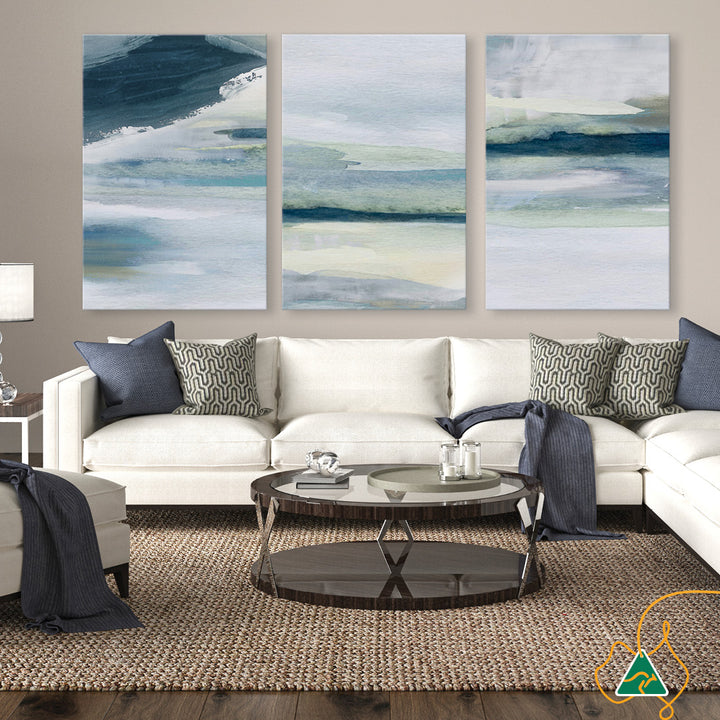 ABSTRACT SEA VI - Canvas Print