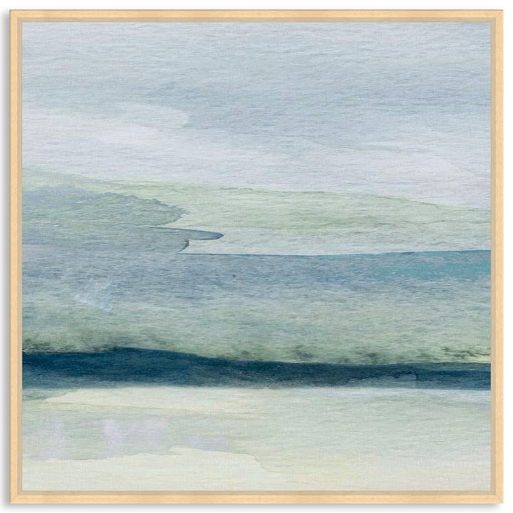 ABSTRACT SEA XI - Framed Canvas
