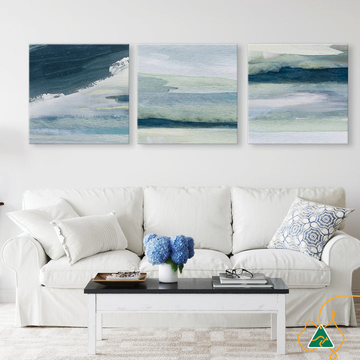ABSTRACT SEA XII - Canvas Print