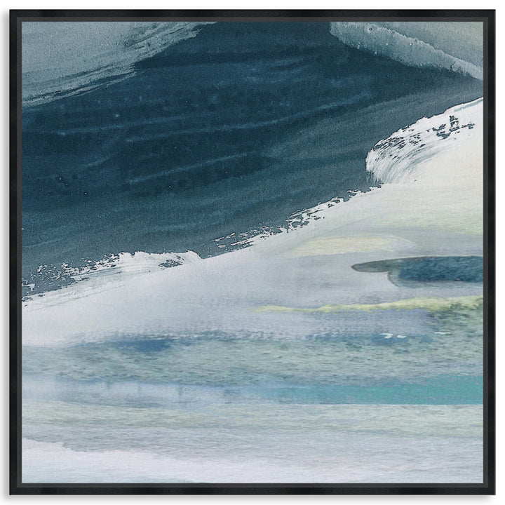 ABSTRACT SEA XII - Framed Canvas