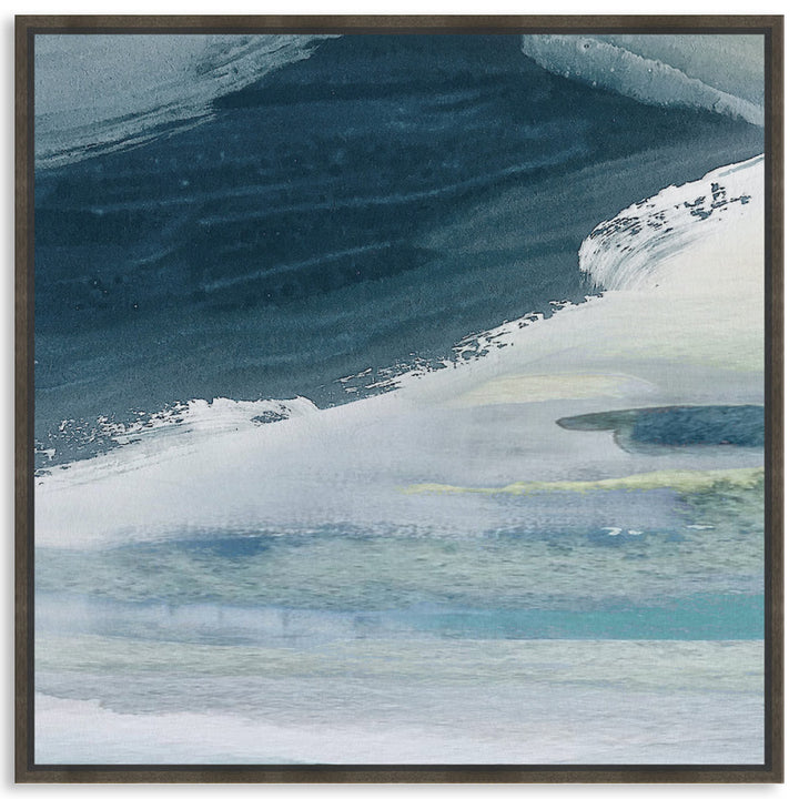 ABSTRACT SEA XII - Framed Canvas