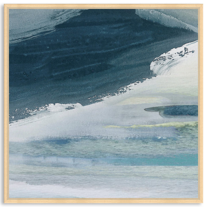 ABSTRACT SEA XII - Framed Canvas