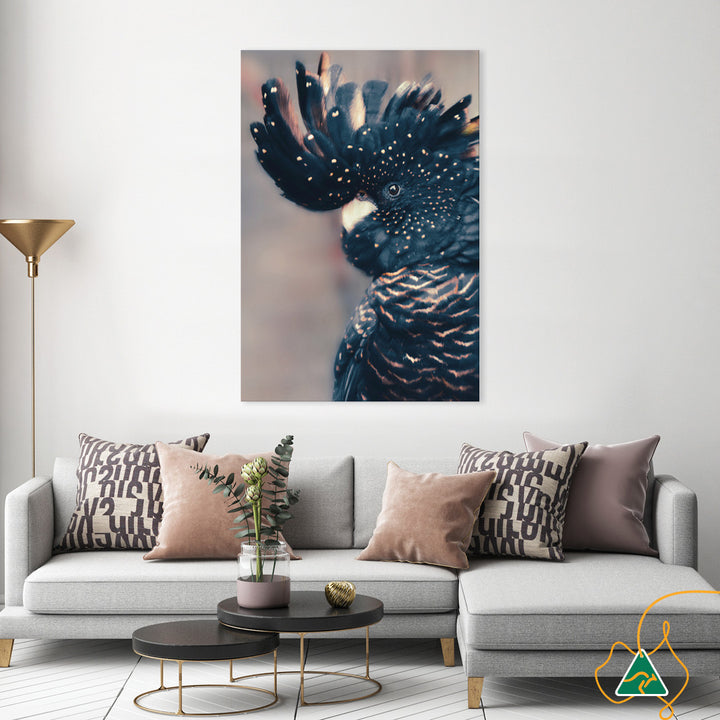 COCKATOO BLACK II - Canvas Print