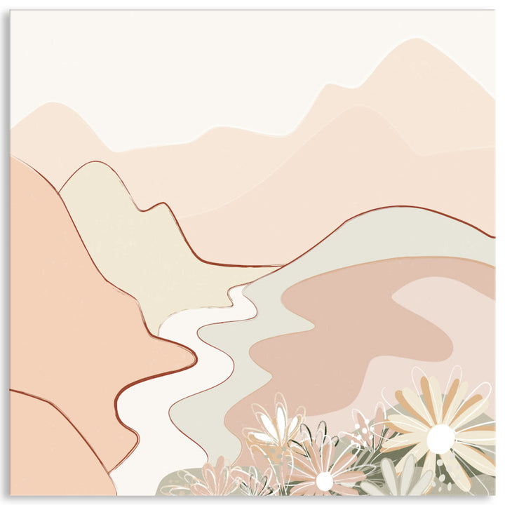 PASTEL LANDSCAPE - Canvas Print