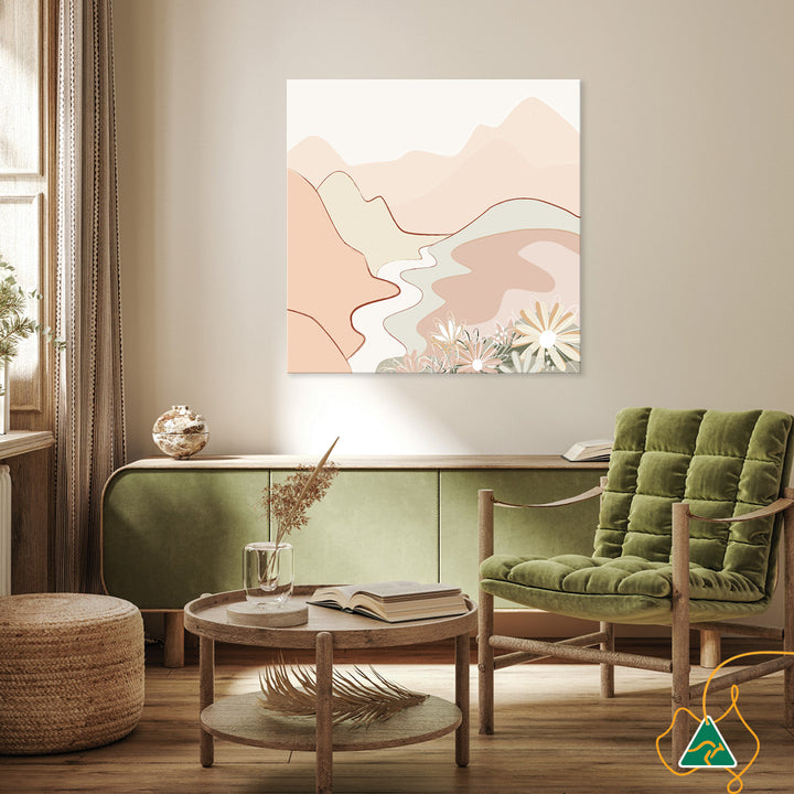 PASTEL LANDSCAPE - Canvas Print