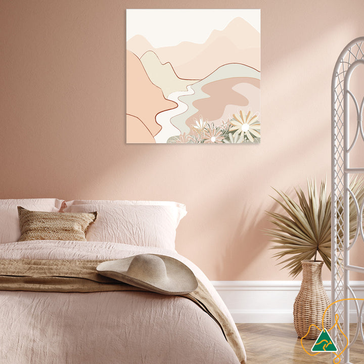 PASTEL LANDSCAPE - Canvas Print
