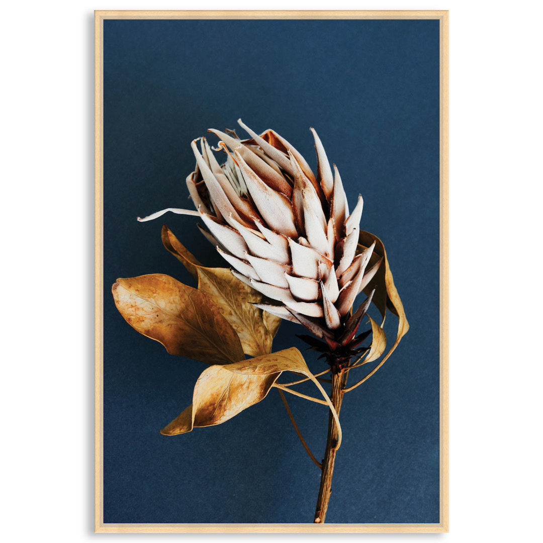 LUXE FLORAL I - Framed Canvas