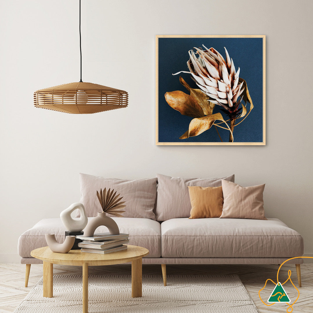LUXE FLORAL II - Framed Canvas