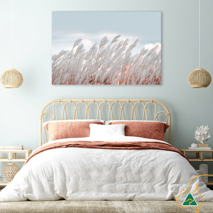 SILVER GRASS I - Canvas Print