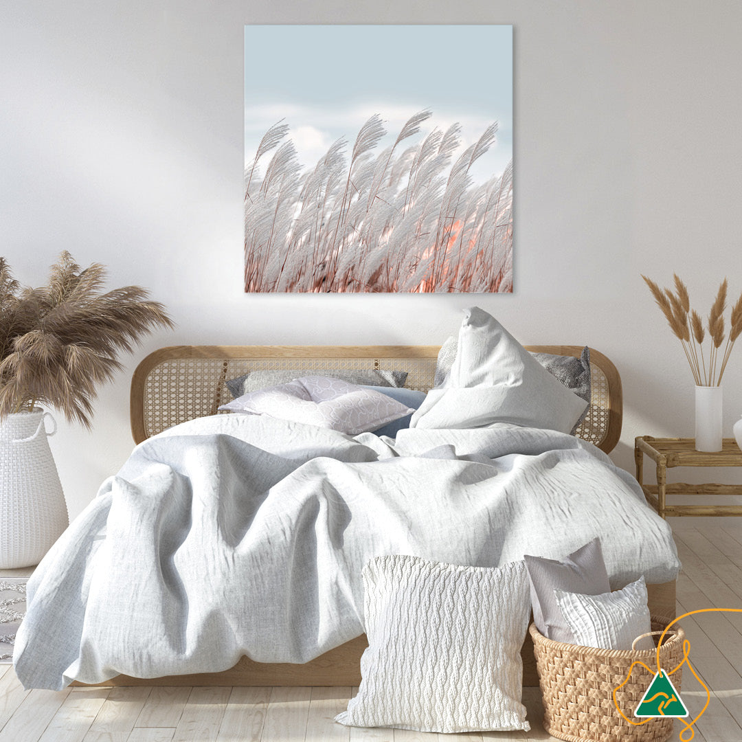 SILVER GRASS II - Canvas Print