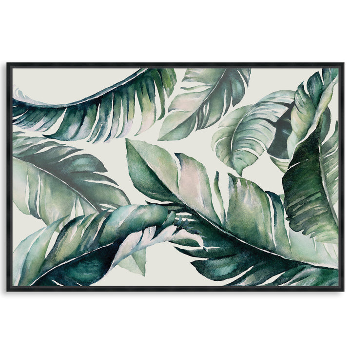 TROPICALLY INSPIRED I - Framed Canvas