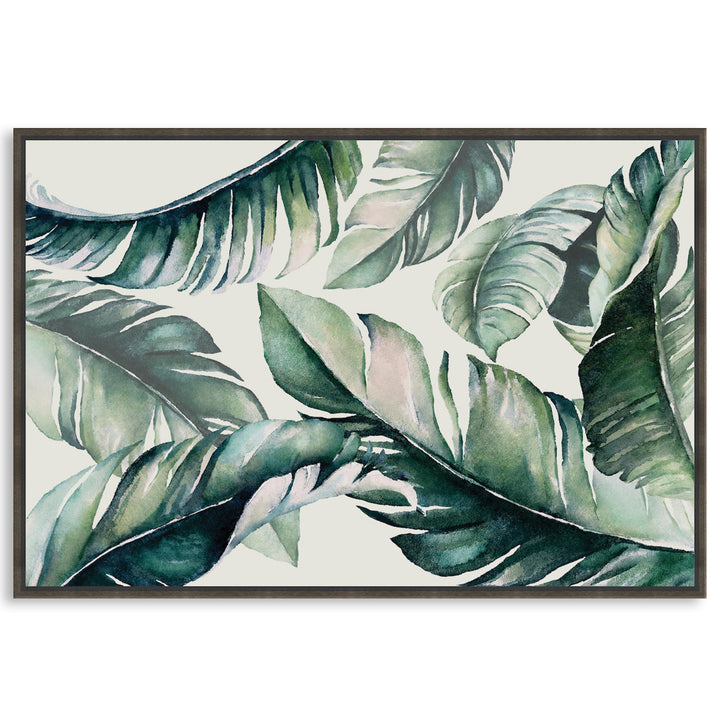 TROPICALLY INSPIRED I - Framed Canvas