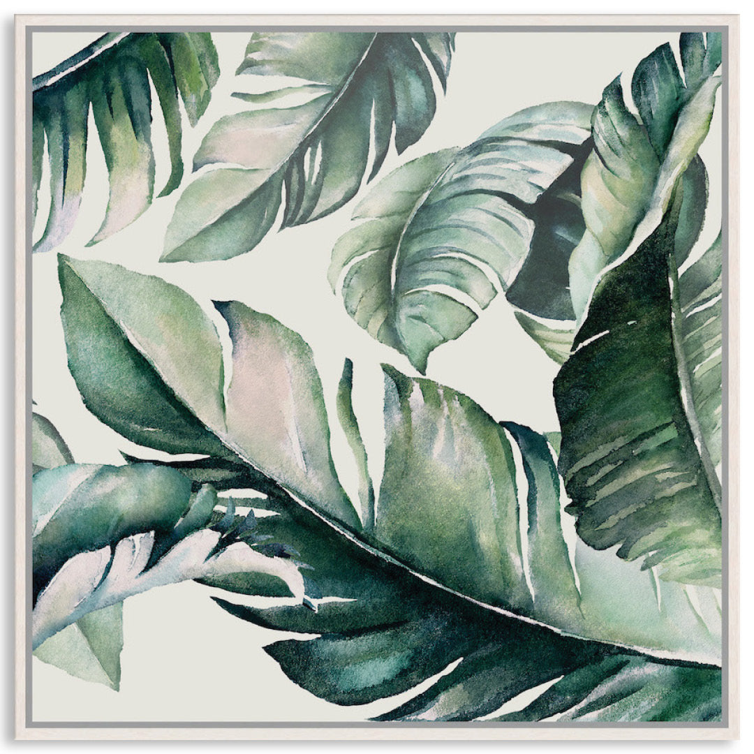 TROPICALLY INSPIRED II - Framed Canvas