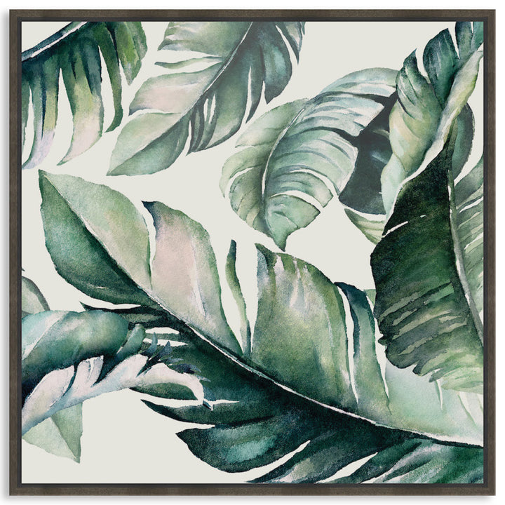TROPICALLY INSPIRED II - Framed Canvas