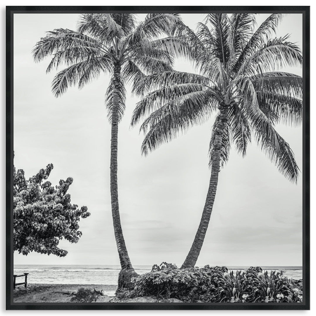 WAIKIKI BEACH II - Framed Canvas