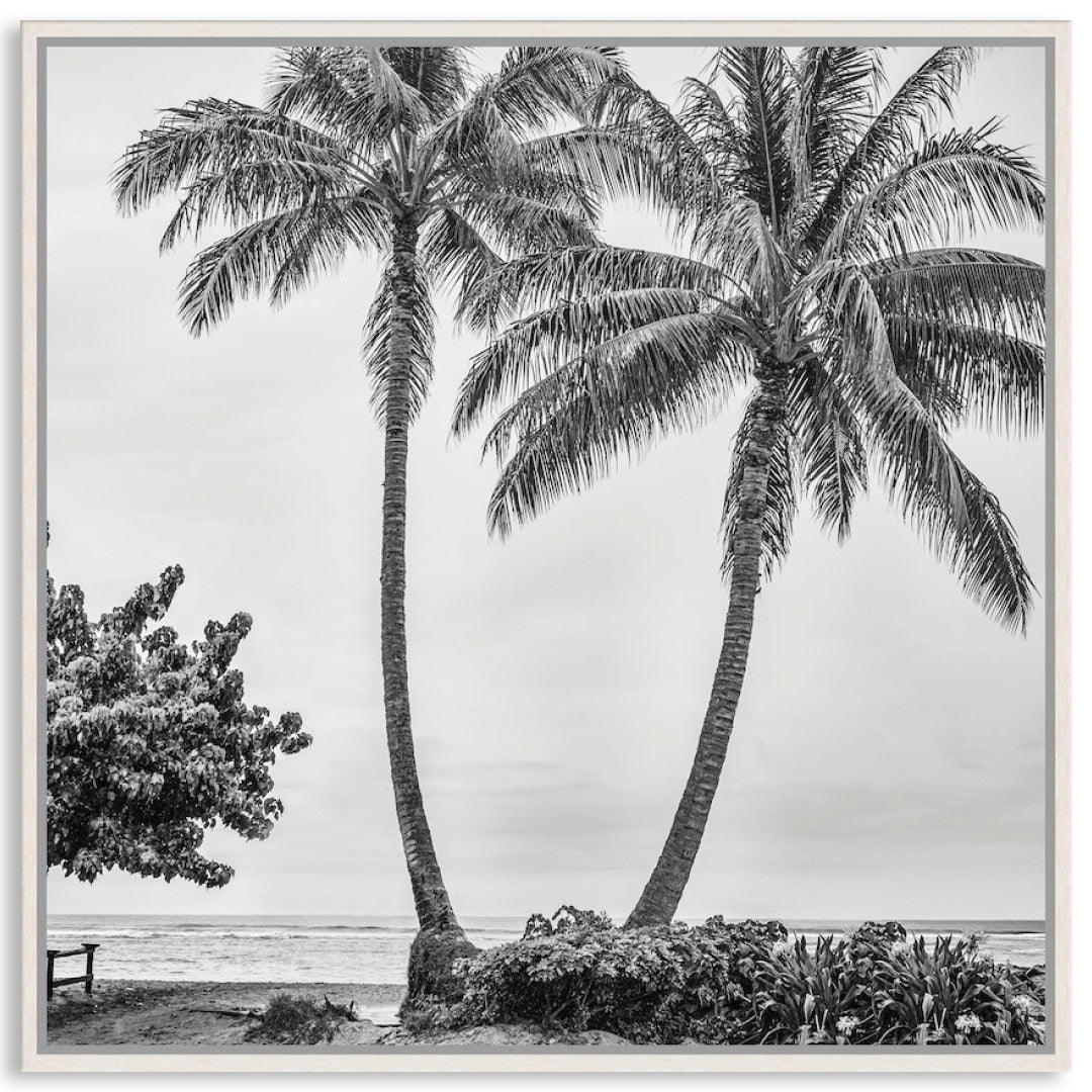WAIKIKI BEACH II - Framed Canvas