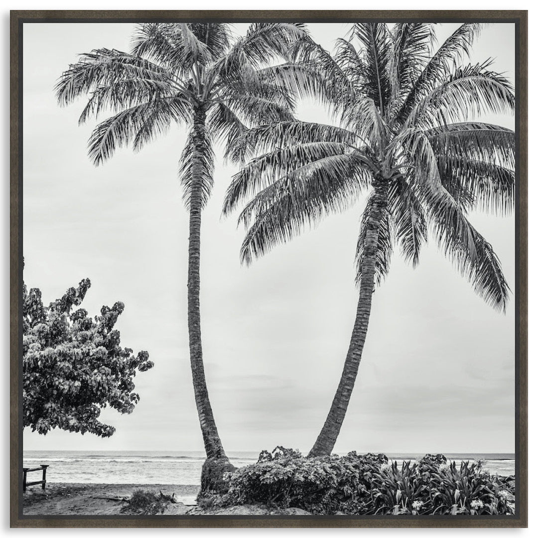 WAIKIKI BEACH II - Framed Canvas
