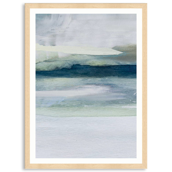 ABSTRACT SEA IV - Framed Print