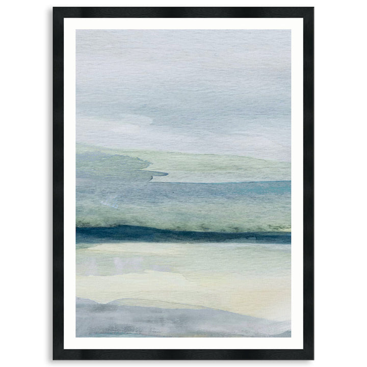 ABSTRACT SEA V - Framed Print
