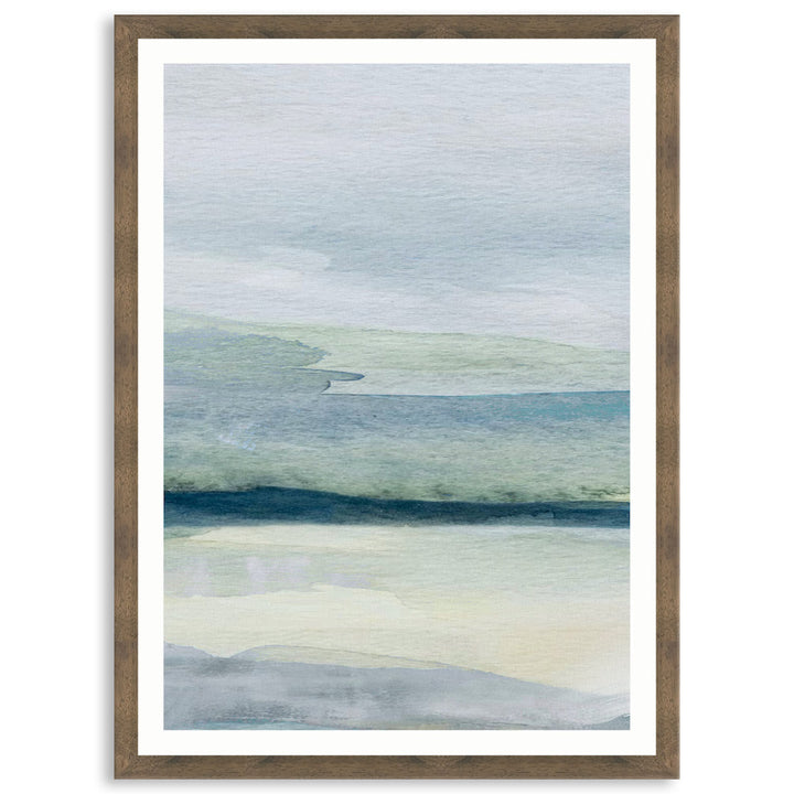 ABSTRACT SEA V - Framed Print