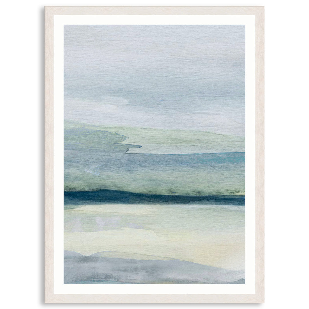 ABSTRACT SEA V - Framed Print