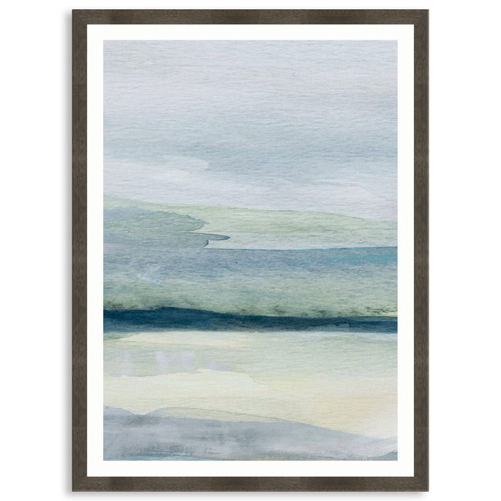 ABSTRACT SEA V - Framed Print