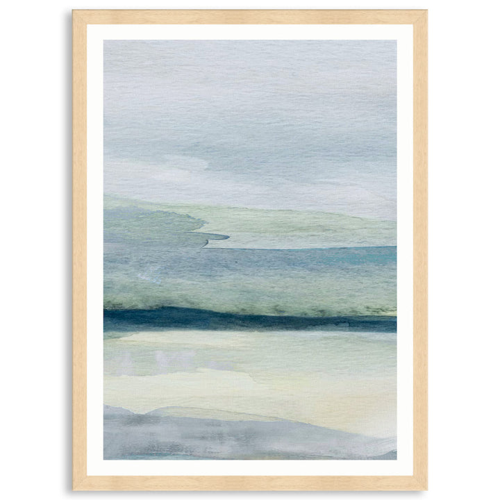 ABSTRACT SEA V - Framed Print