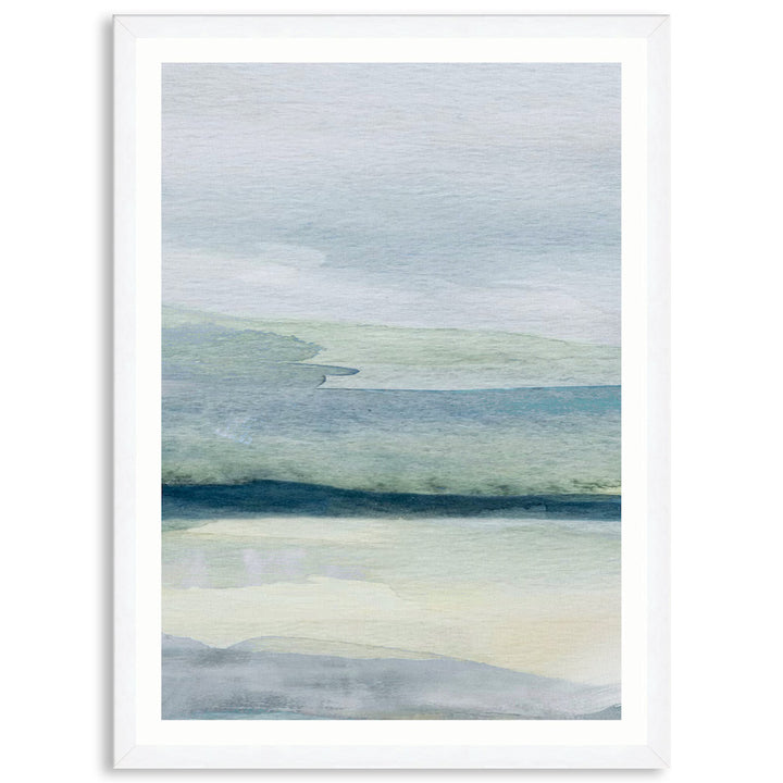 ABSTRACT SEA V - Framed Print