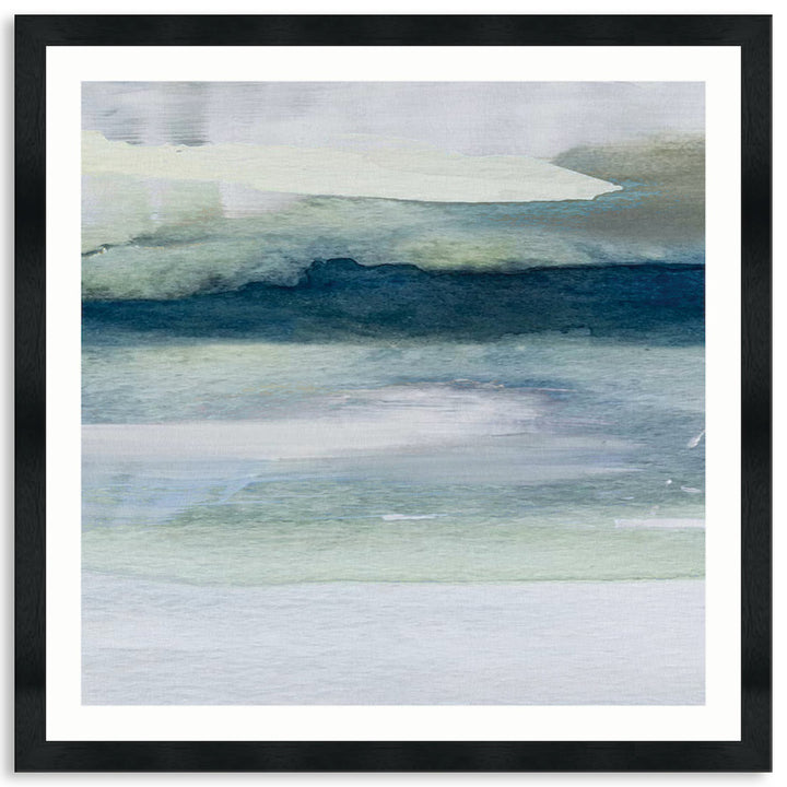 ABSTRACT SEA X - Framed Print