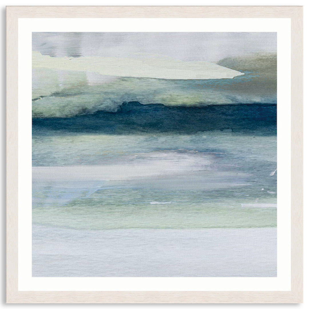 ABSTRACT SEA X - Framed Print