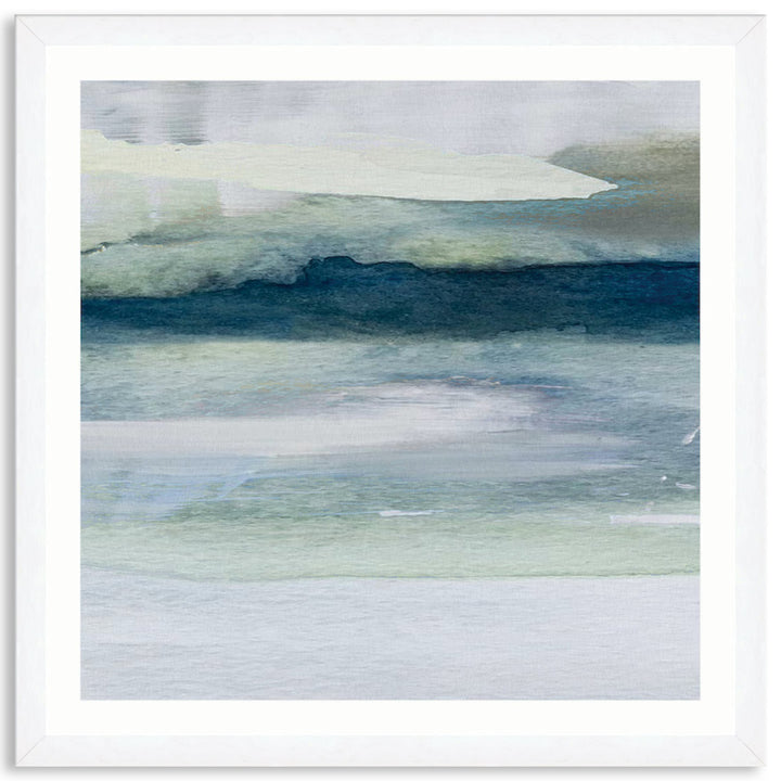 ABSTRACT SEA X - Framed Print
