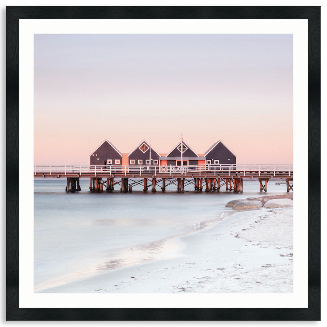 BUSSELTON JETTY II - Framed Print