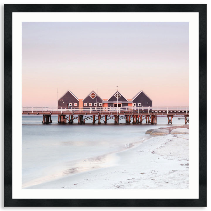 BUSSELTON JETTY II - Framed Print