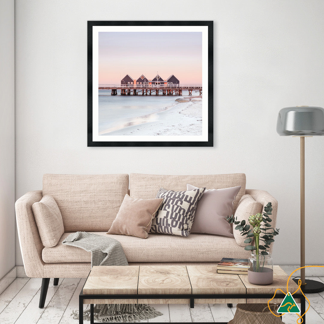 BUSSELTON JETTY II - Framed Print
