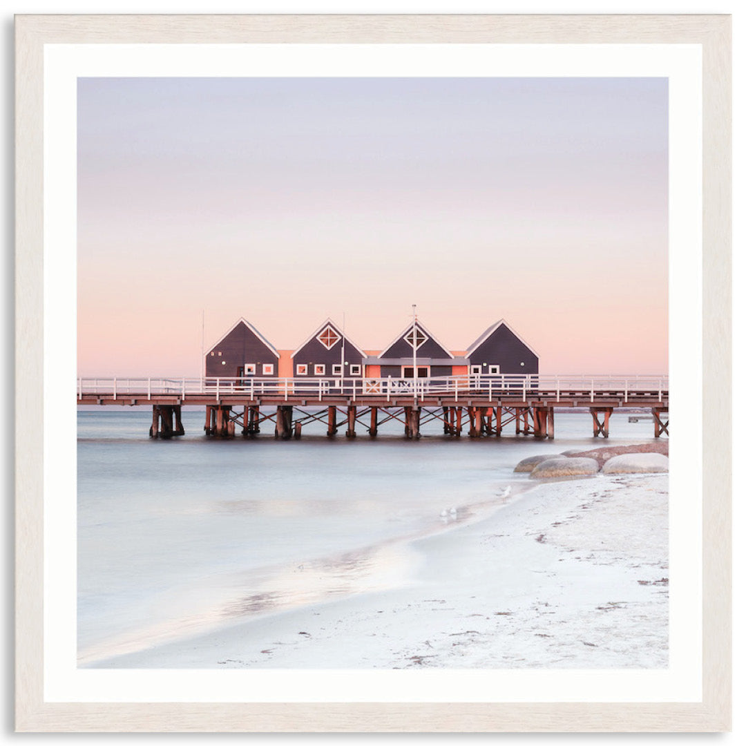 BUSSELTON JETTY II - Framed Print