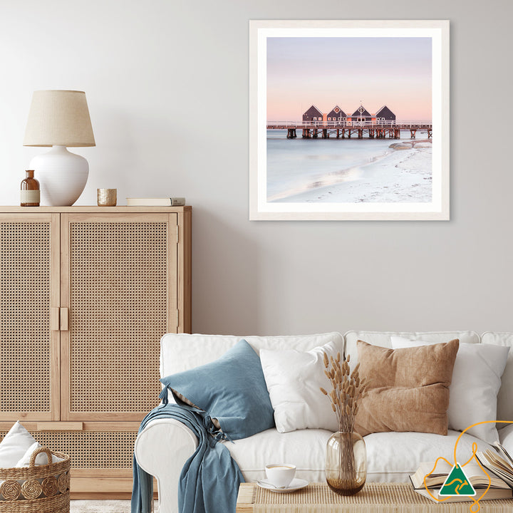 BUSSELTON JETTY II - Framed Print