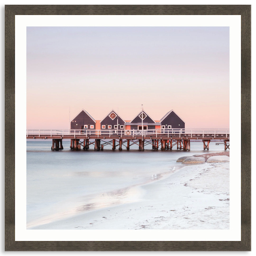 BUSSELTON JETTY II - Framed Print